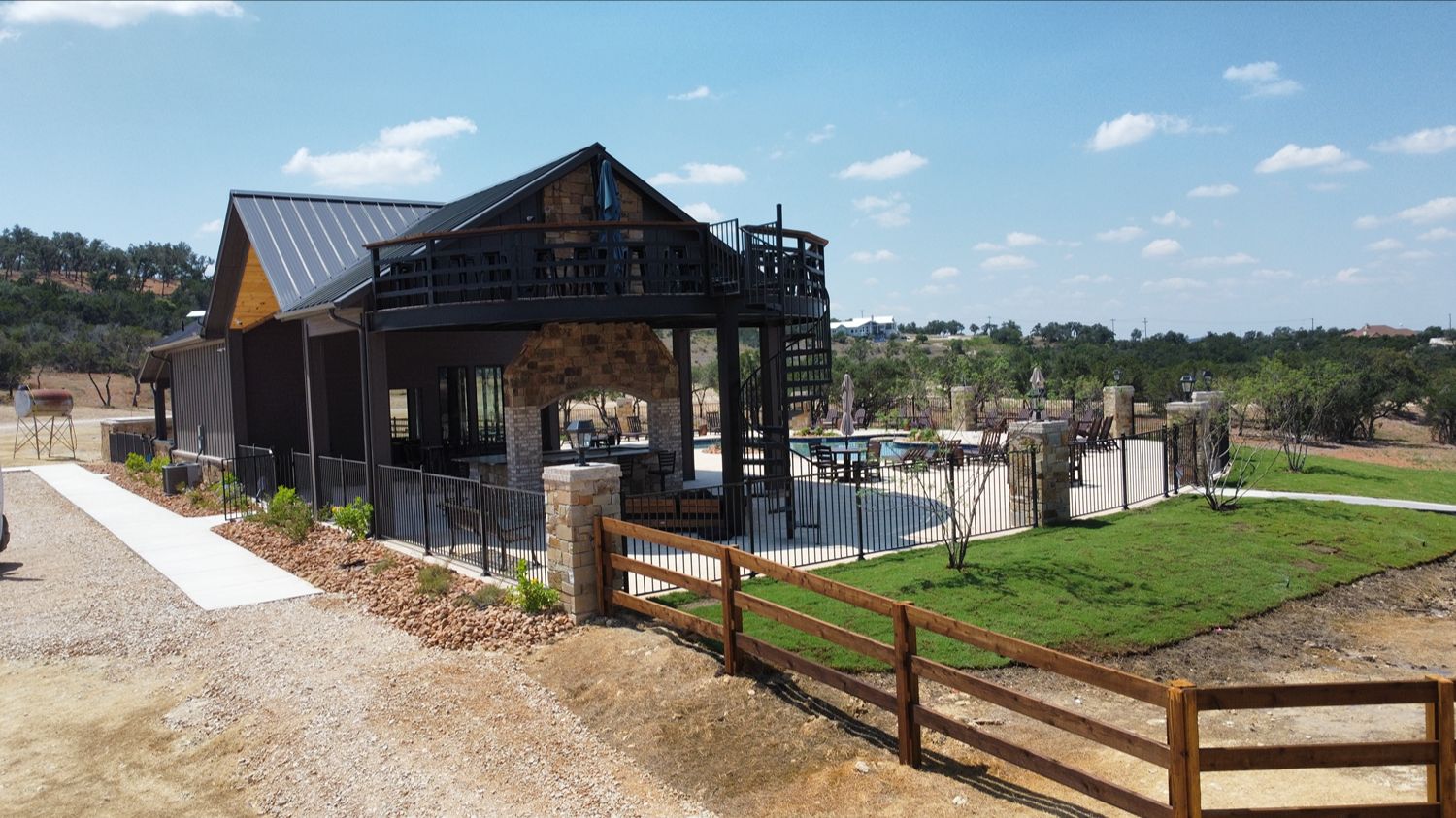 Residential Foundations finished slab in BLANCO, TX